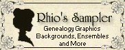 Rhio's Sampler Genealogy Graphics